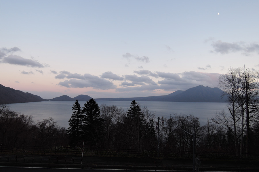 支笏湖の風景