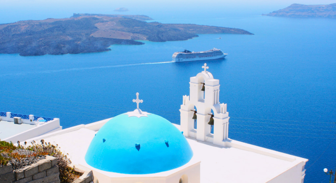 二カ国周遊】憧れのエーゲ海・サントリーニ島と古代遺跡を探求