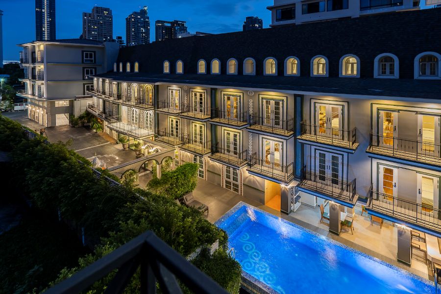 ＼プチプラなのにチャーミング！／ タイ国際航空利用 ☆ラ プティ サリル スクンビット トンロー1☆プレミアルーム（朝食付き）で過ごす バンコク3泊5日｜往路発:午前/復路発:選択