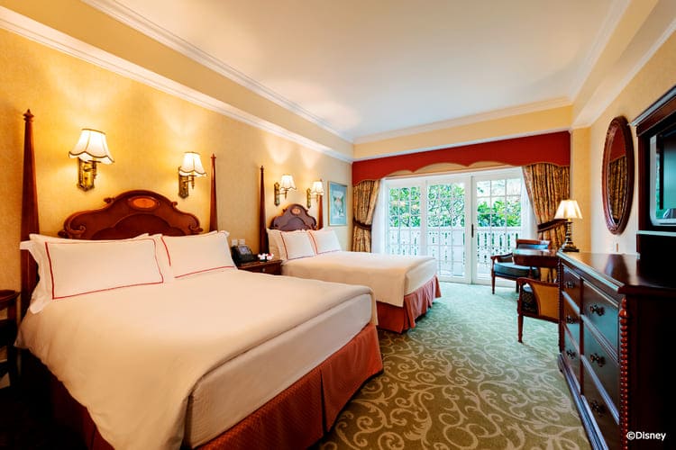 香港ディズニーランド・ホテルの客室