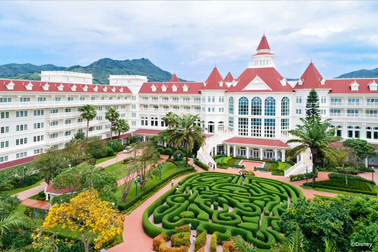 香港ディズニーランド・ホテルの外観