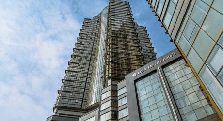 ロッテシティホテル麻浦の外観