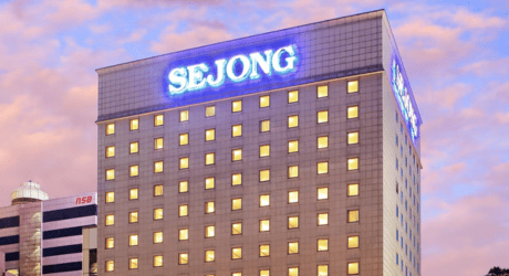 世宗ホテルの外観