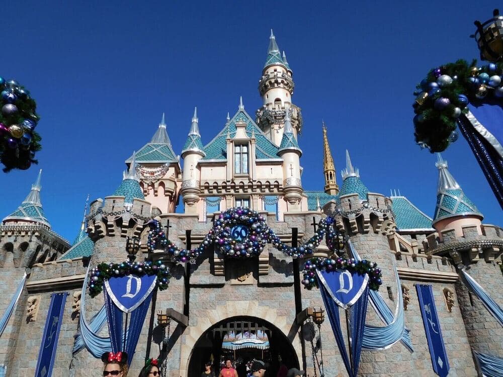 カリフォルニア ディズニーリゾートの城