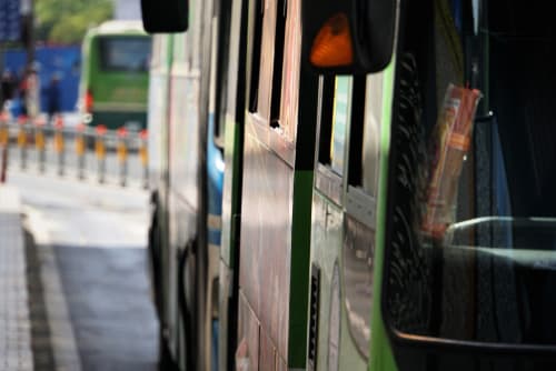 ホーチミン市内のバス