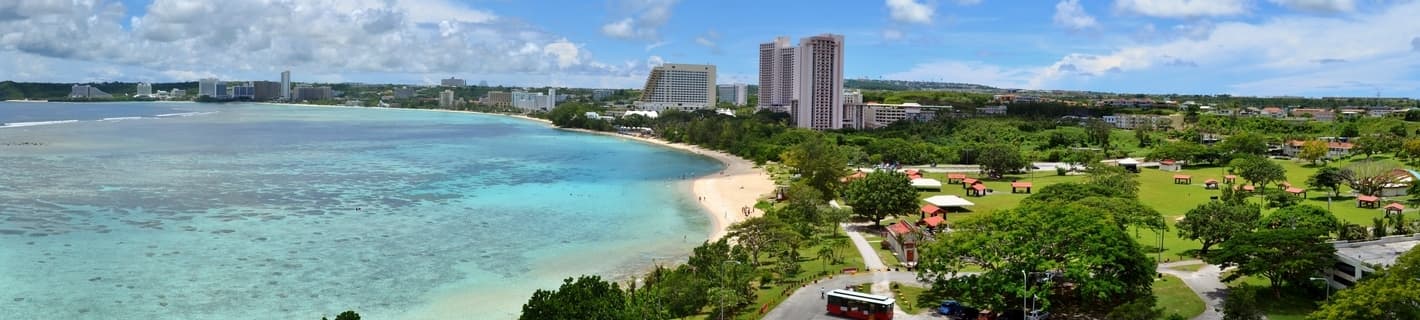 グアムのビーチ