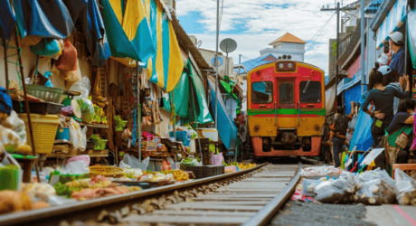 メークロン鉄道市場