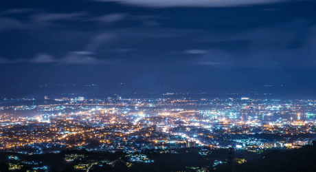 セブ島の夜景