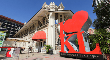 KLCCのモニュメント