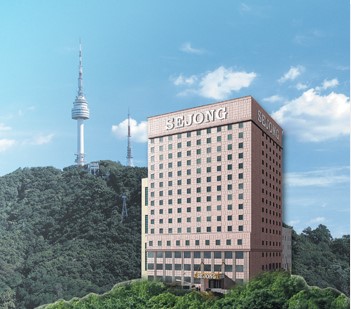 世宗ホテルの外観